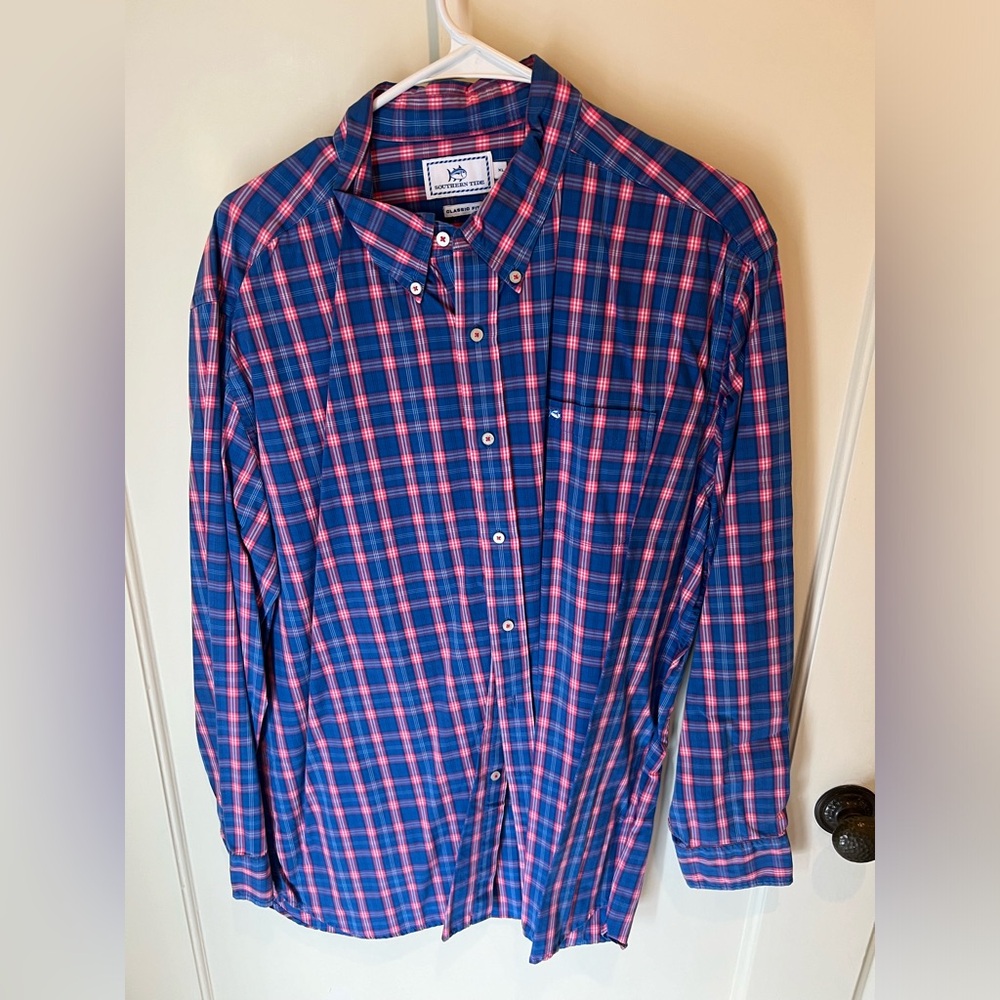 Southern Tide long sleeve button down shirt